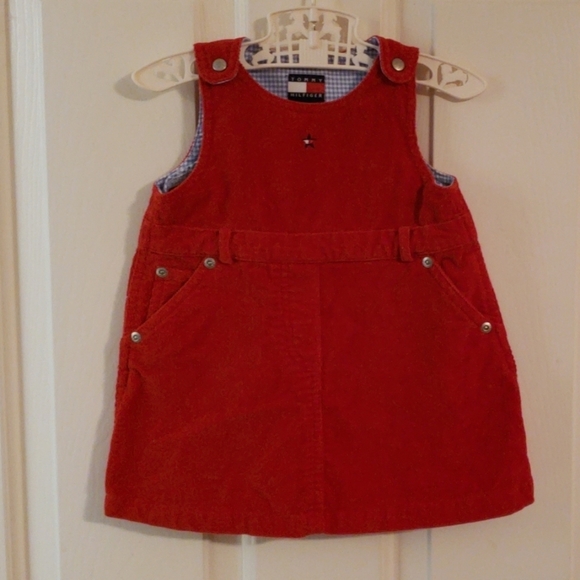 Tommy Hilfiger Other - Tommy Hilfiger Red Corduroy Jumper